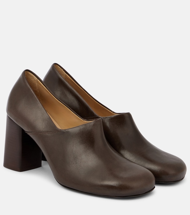 Anatomic 80 leather pumps | Lemaire