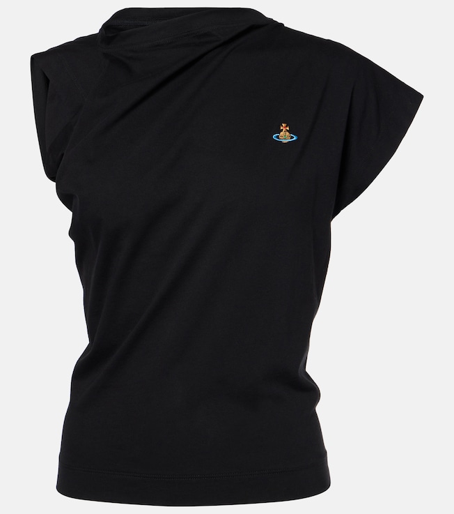Hebo Orb draped cotton top | Vivienne Westwood
