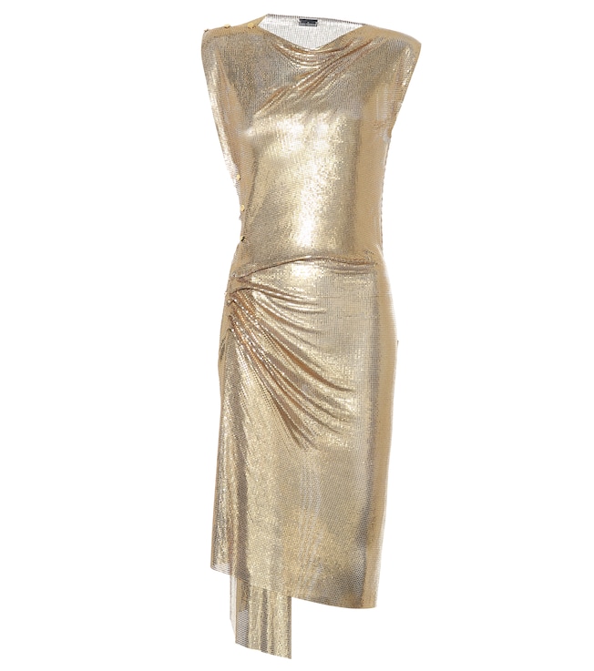 Draped mesh dress | Rabanne