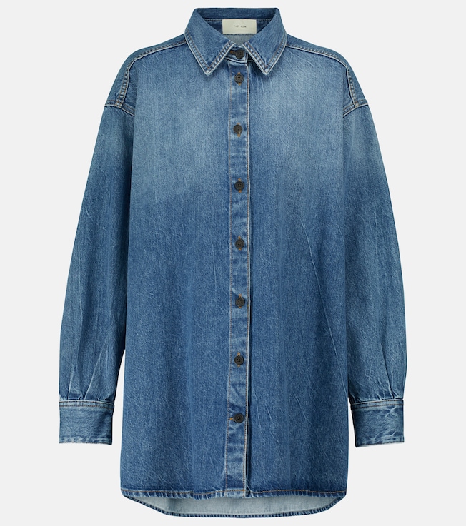 Frannie denim shirt | The Row