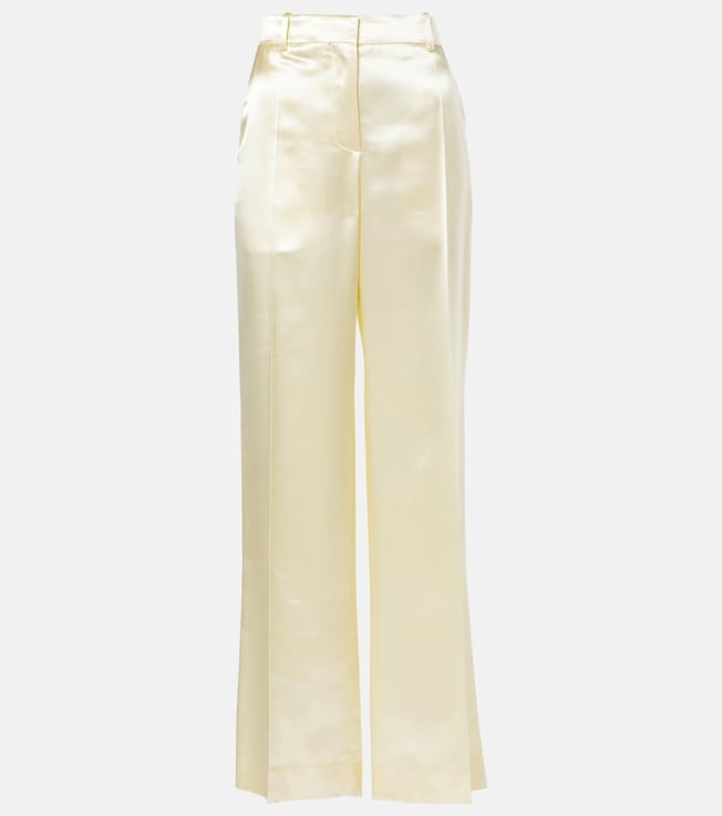 Encore satin wide-leg pants | The Row