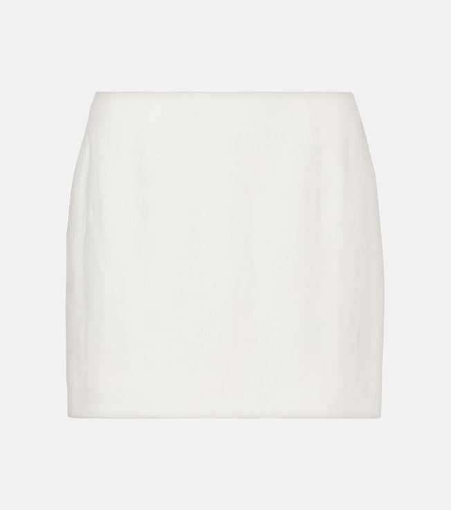 Jane linen miniskirt | Faithfull