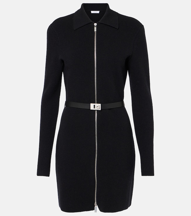 Zip-up belted shirt dress | Ferragamo