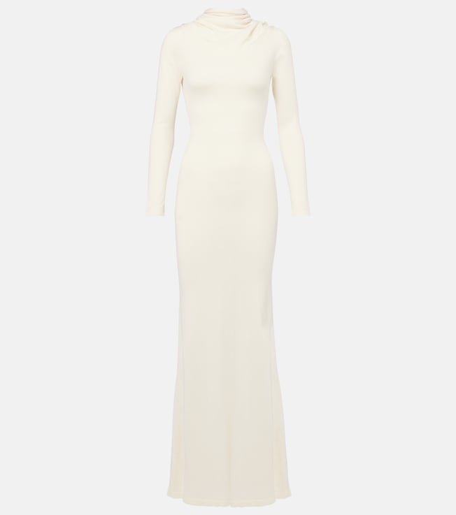 Viva knitted silk and cashmere maxi dress | Aya Muse