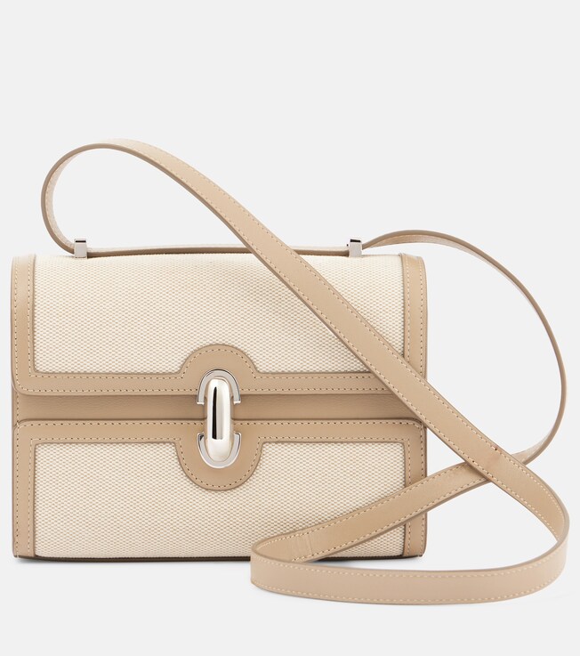 Symmetry 19 canvas shoulder bag | Savette