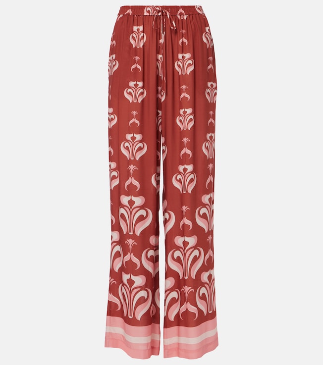 Printed wide-leg pants | Adriana Degreas