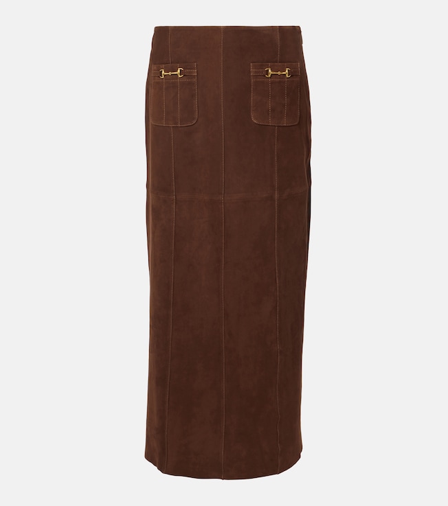 Edwina suede skirt | Rixo