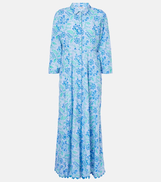 Floral cotton maxi dress | Juliet Dunn