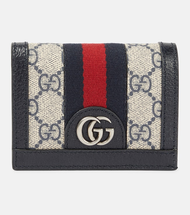 Ophidia GG leather wallet | Gucci