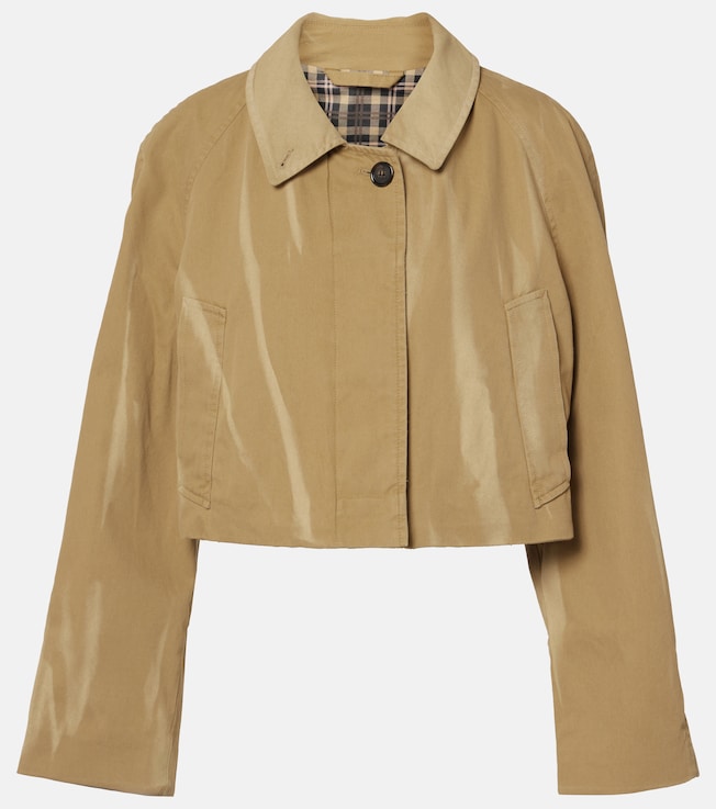 Cropped cotton jacket | Acne Studios
