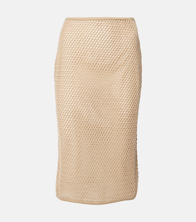 Crochet midi skirt | Prada