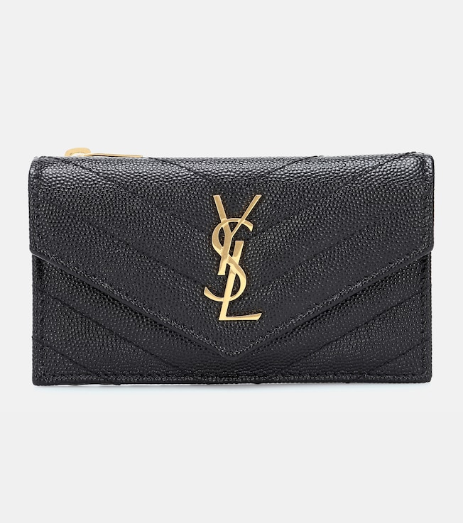 Envelope Small leather wallet | Saint Laurent