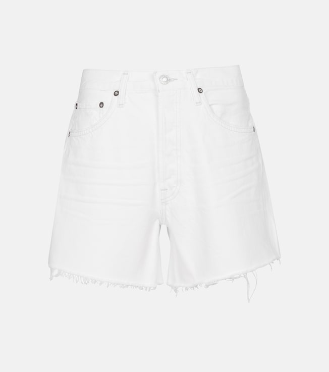 Parker mid-rise denim shorts | Agolde