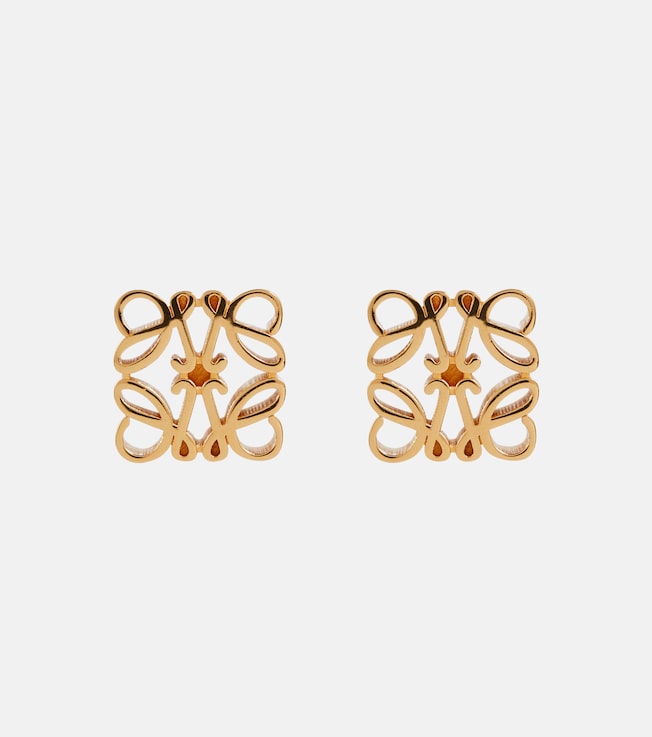 Anagram sterling silver earrings | Loewe