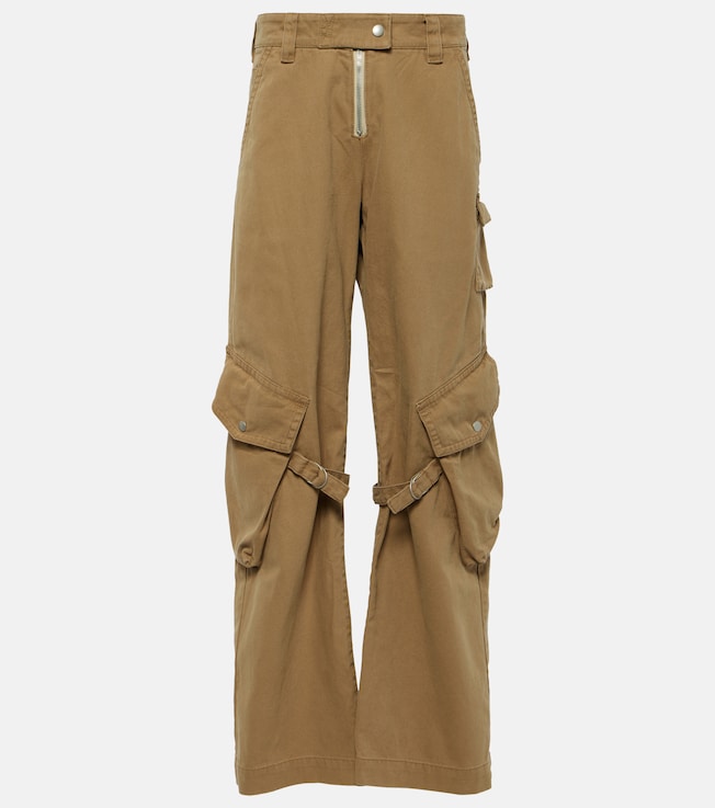 Potinal belted cotton cargo pants | Acne Studios