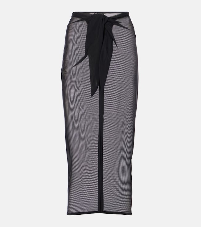 Mesh beach cover-up | Karla Colletto