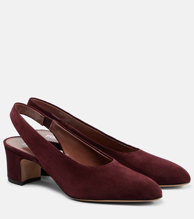 Lavinia 50 suede slingback pumps | Paris Texas