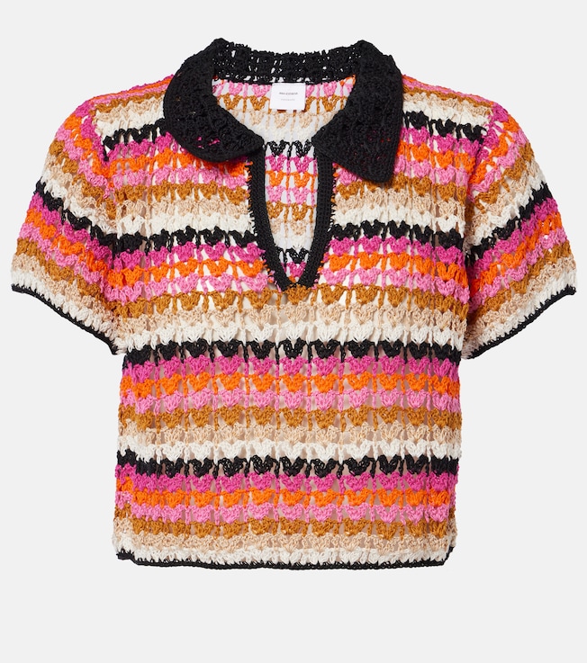 Summer cotton polo shirt | Anna Kosturova