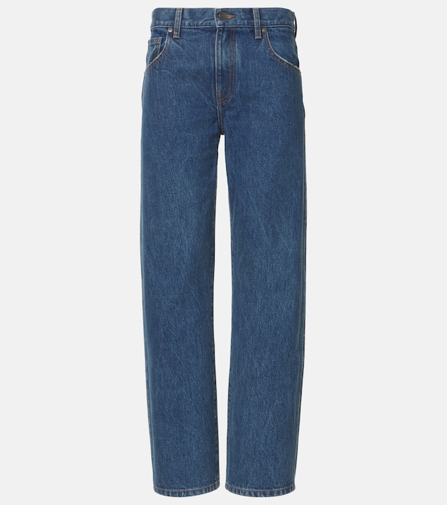 Kerrie mid-rise wide-leg jeans | Khaite