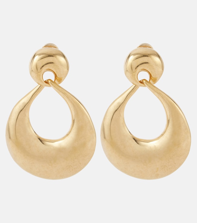 Knocker drop clip-on earrings | Saint Laurent