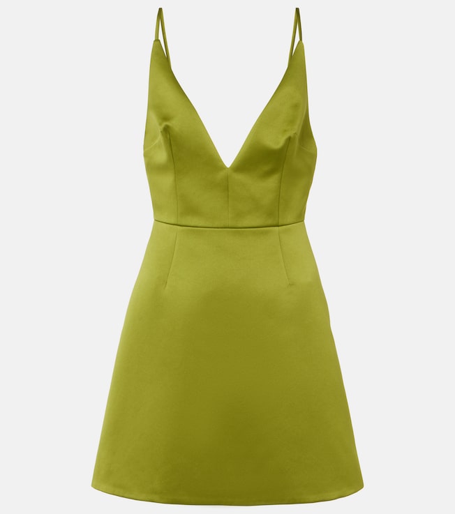 Vero satin minidress | Emilia Wickstead