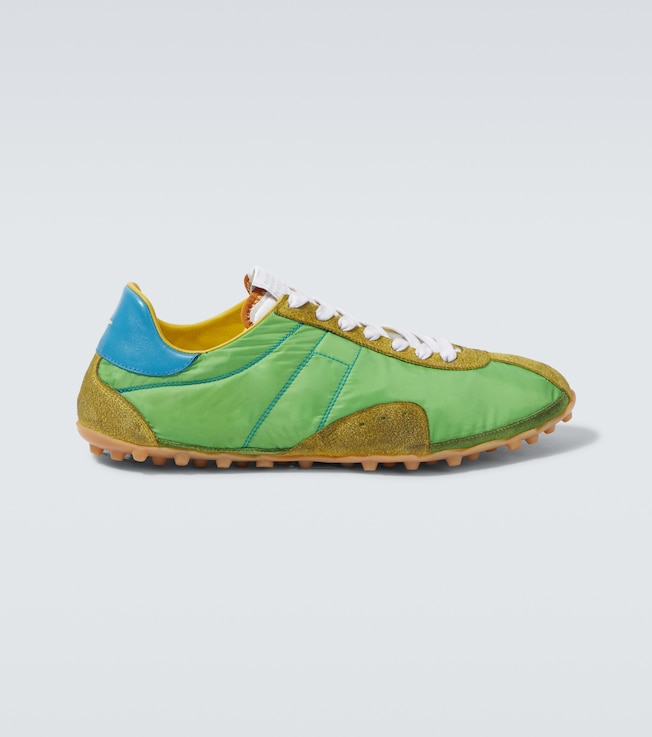 Sprinters suede-trimmed sneakers | Maison Margiela