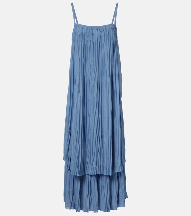 White Label Clyne pleated jersey maxi dress | Proenza Schouler