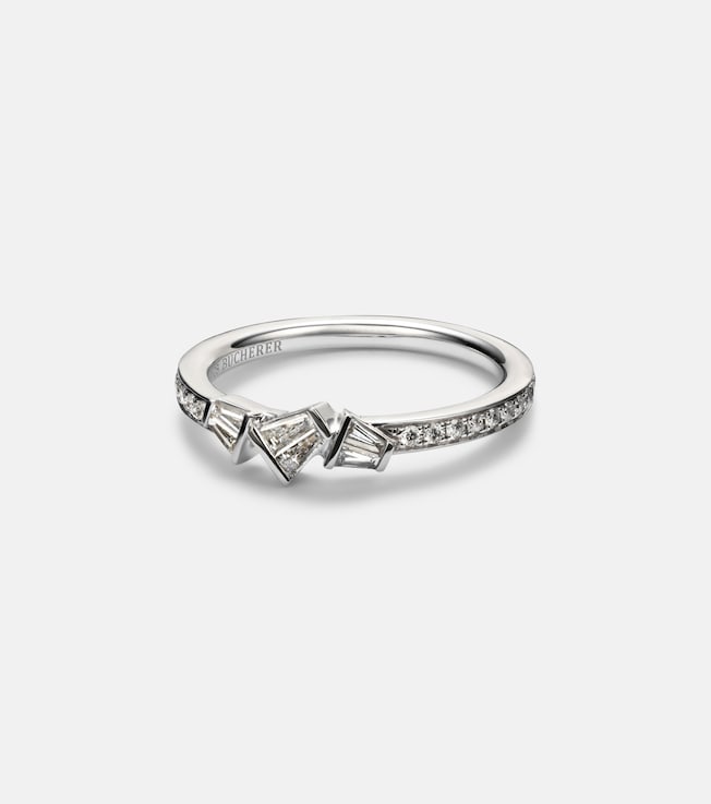 18kt white gold ring with diamonds | Bucherer Fine Jewellery