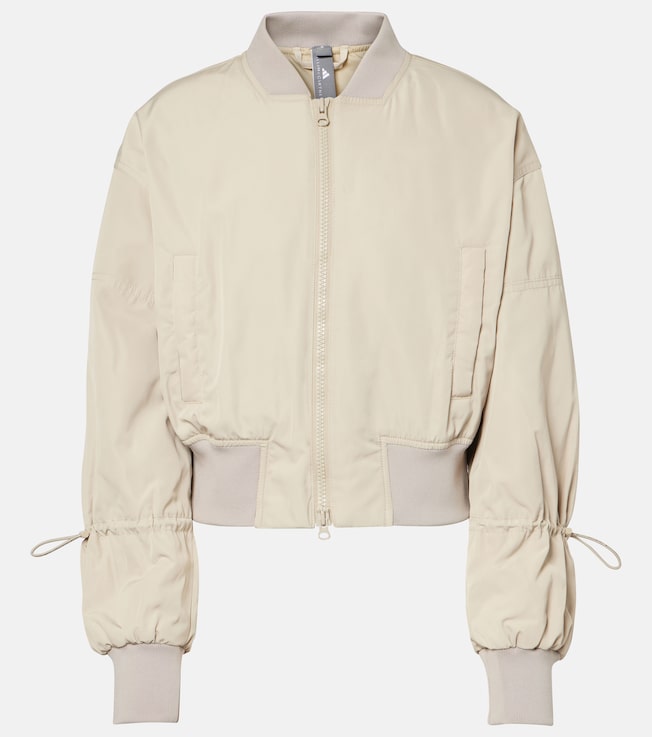 Truenature cropped bomber jacket | Adidas by Stella McCartney