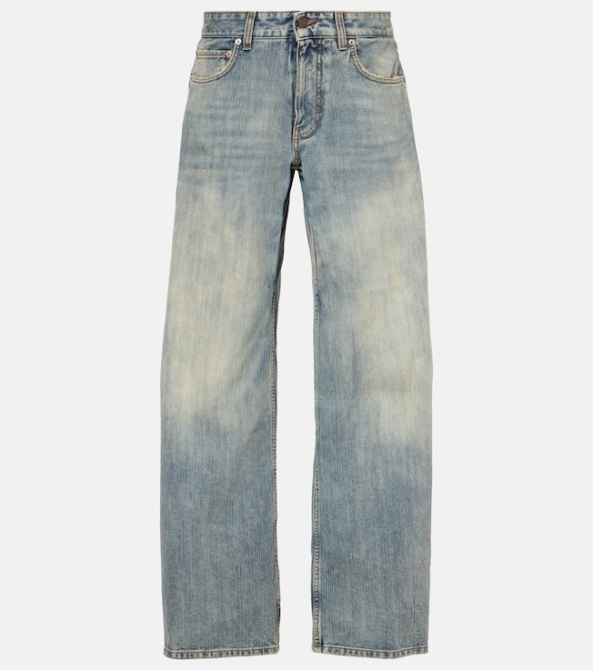 Mid-rise wide-leg jeans | Balenciaga