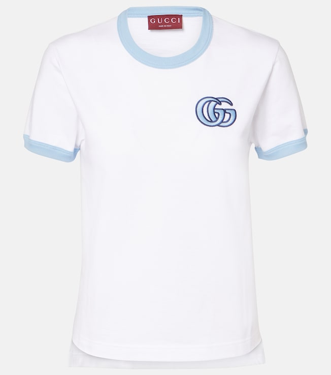 Double G cotton jersey T-shirt | Gucci