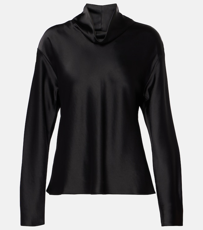 Barb satin top | Leset