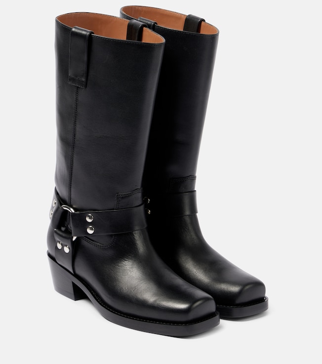 Roxy leather biker boots | Paris Texas