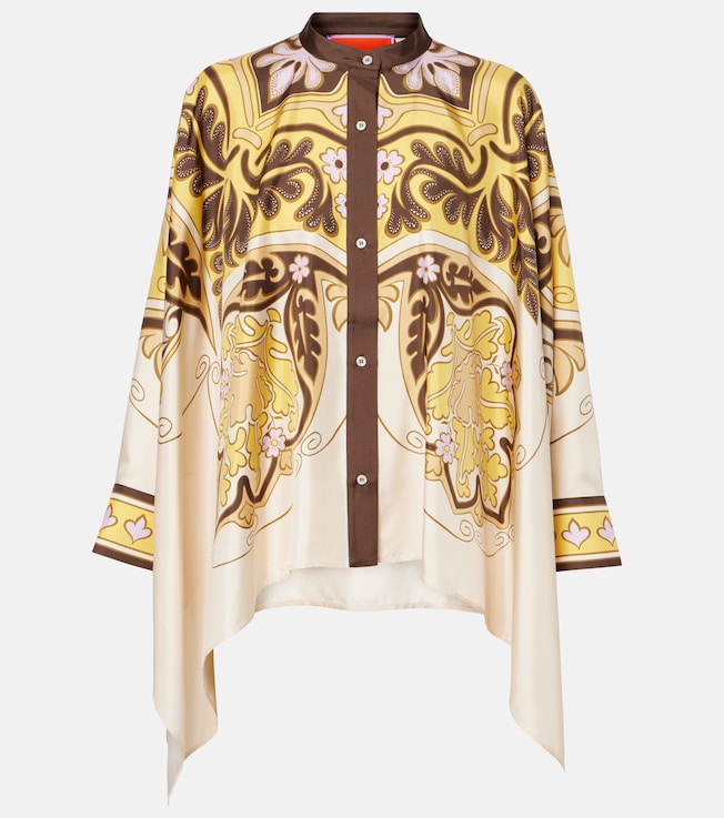 Foulard silk shirt | La DoubleJ