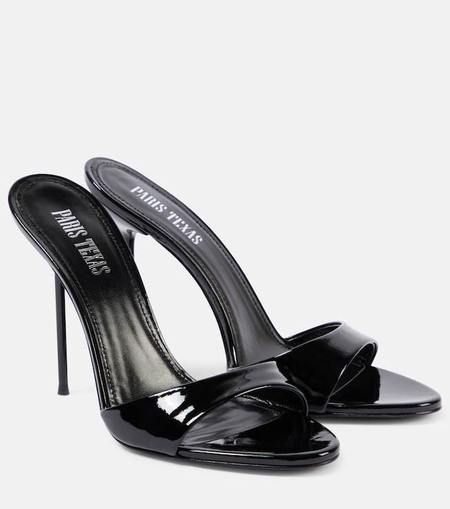 Patent leather and PVC sandals | Paris Texas