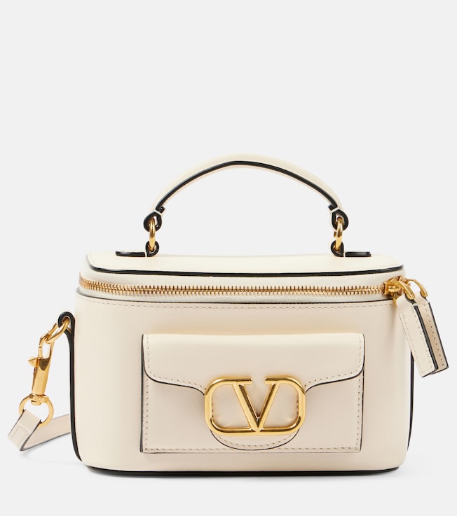 Locò Mini leather tote bag | Valentino Garavani