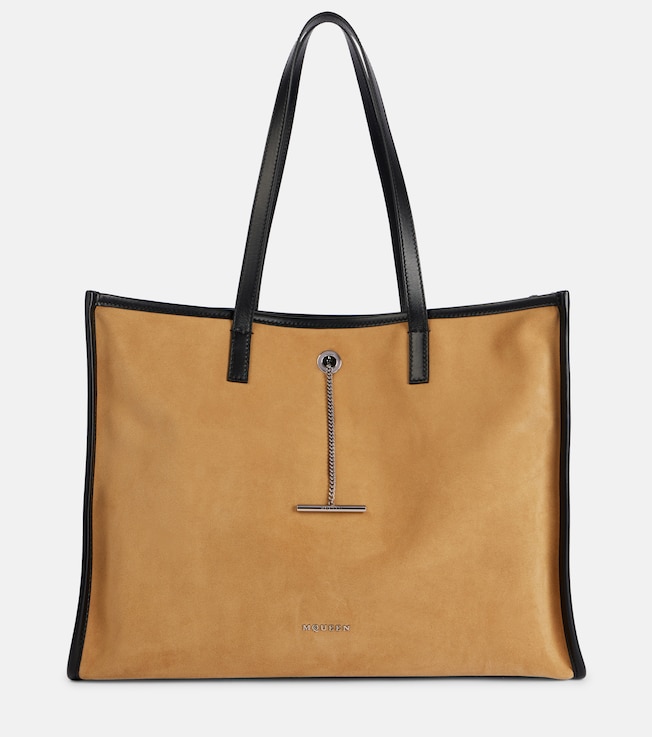 Pendant Large suede shopper | McQueen