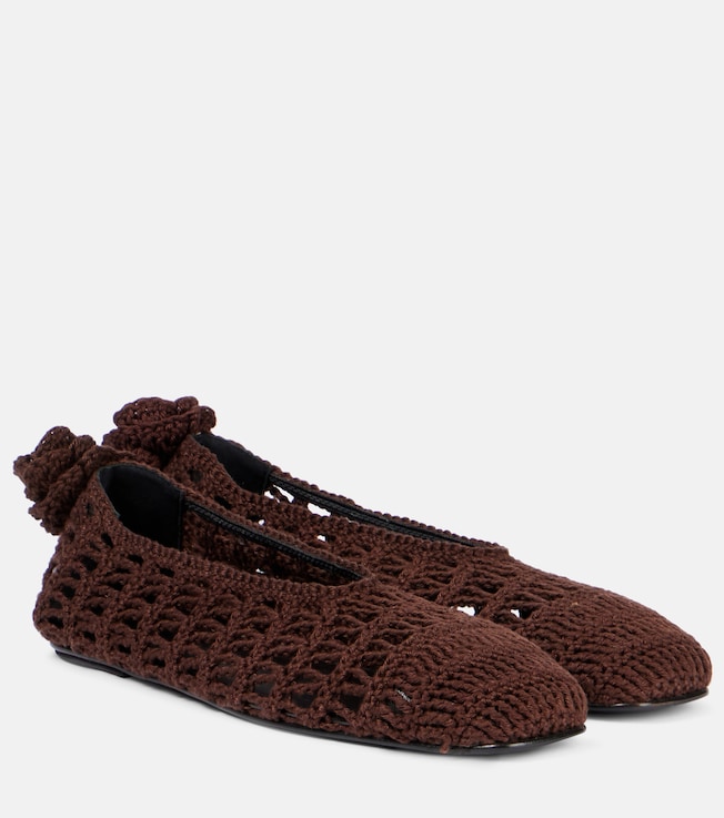 Crochet ballet flats | Magda Butrym