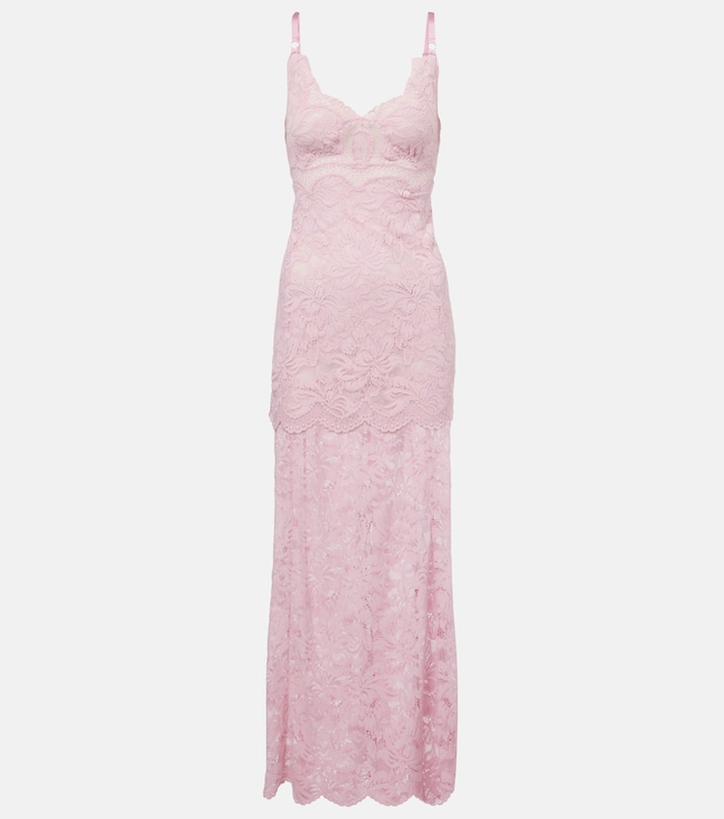 Lace maxi dress | Rabanne