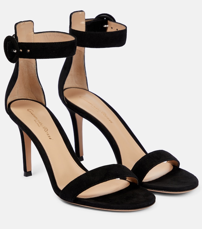 Portofino 85 suede sandals | Gianvito Rossi