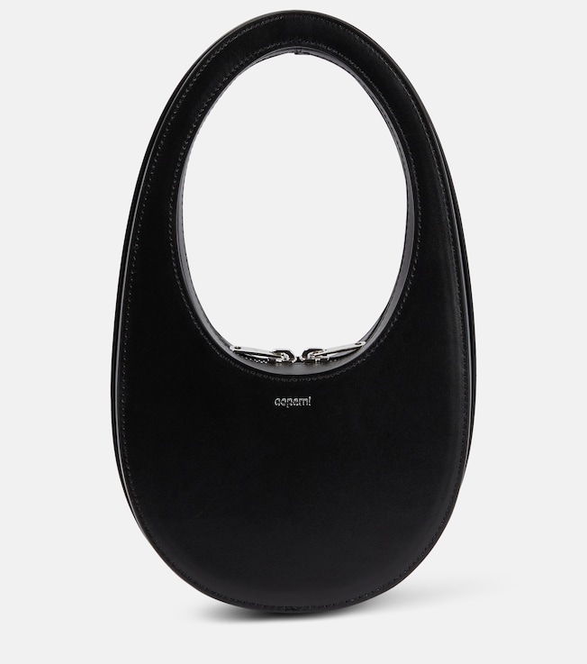Swipe Mini leather shoulder bag | Coperni