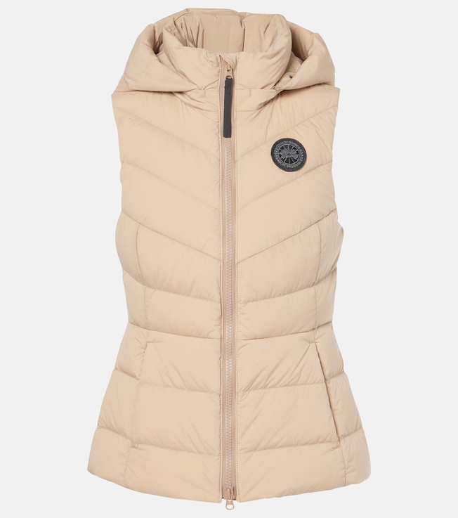 Black Label Clair quilted down vest | Canada Goose
