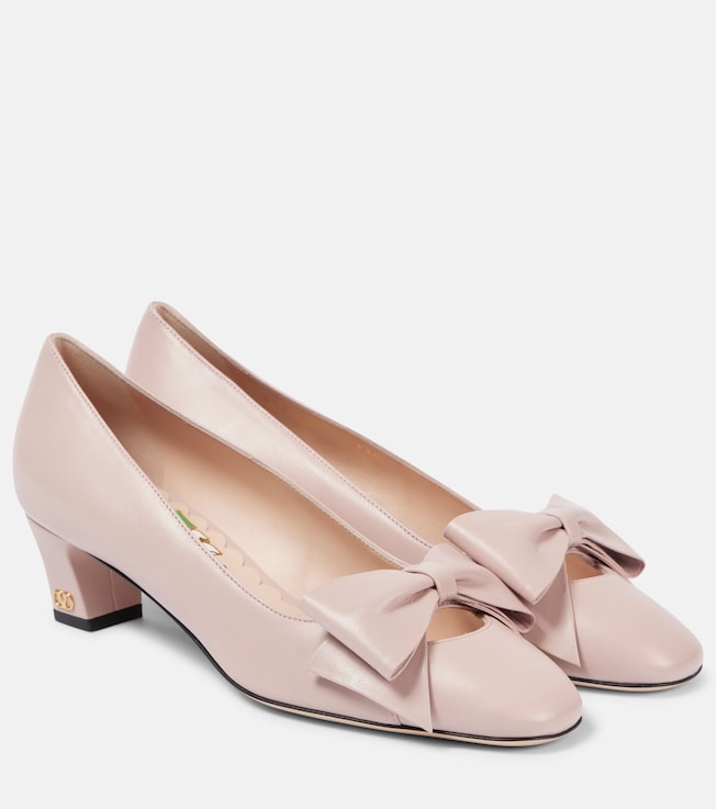 Bowow 45 leather pumps | Valentino Garavani