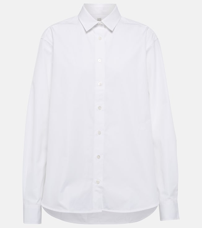 Cotton poplin shirt | Toteme