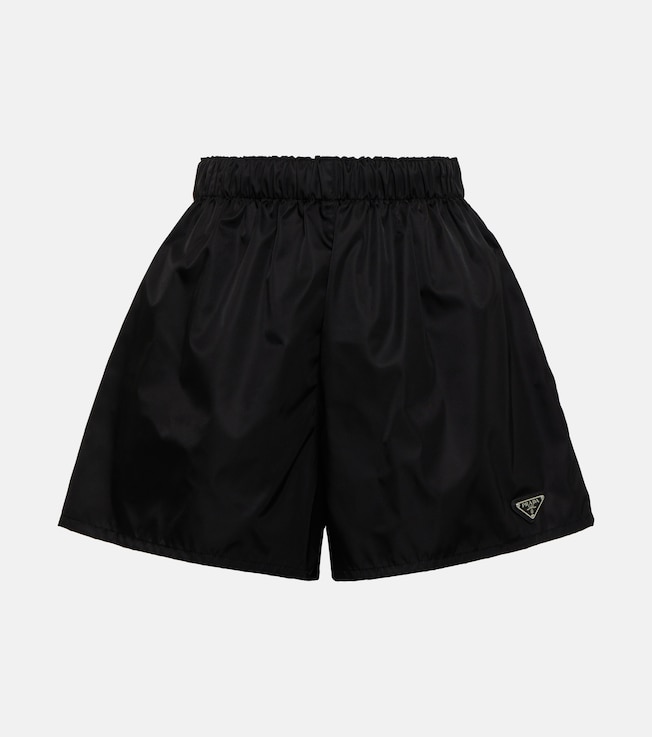 Re-nylon high-rise shorts | Prada