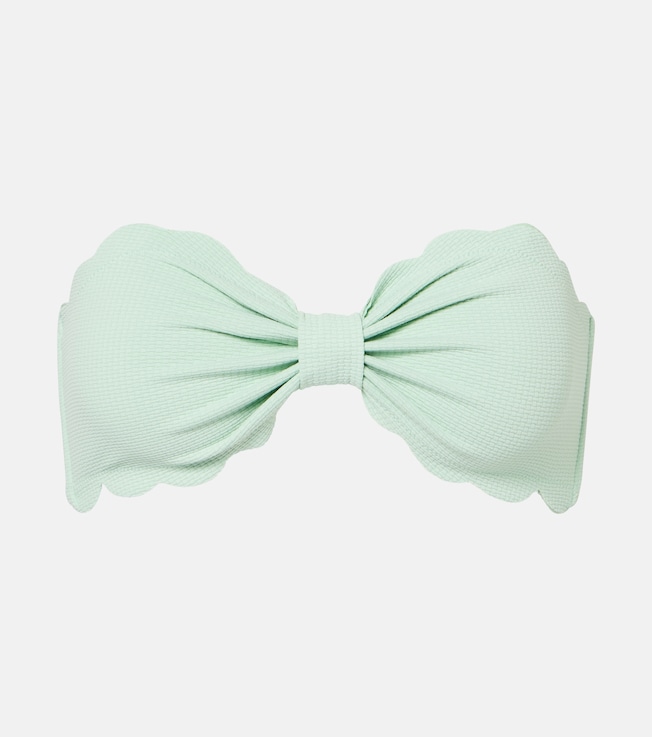 Antibes bandeau bikini top | Marysia
