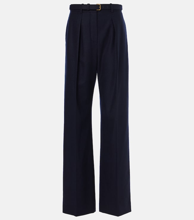 Edward wool and cashmere wide-leg pants | Loro Piana