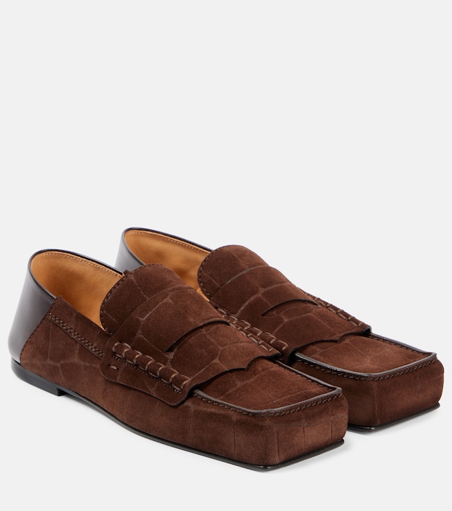Carré leather penny loafers | Jacquemus