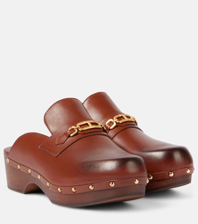 Whitney leather clogs | Tom Ford