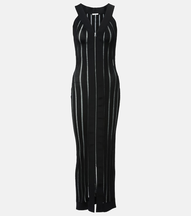 Ribbed-knit maxi dress | Nensi Dojaka